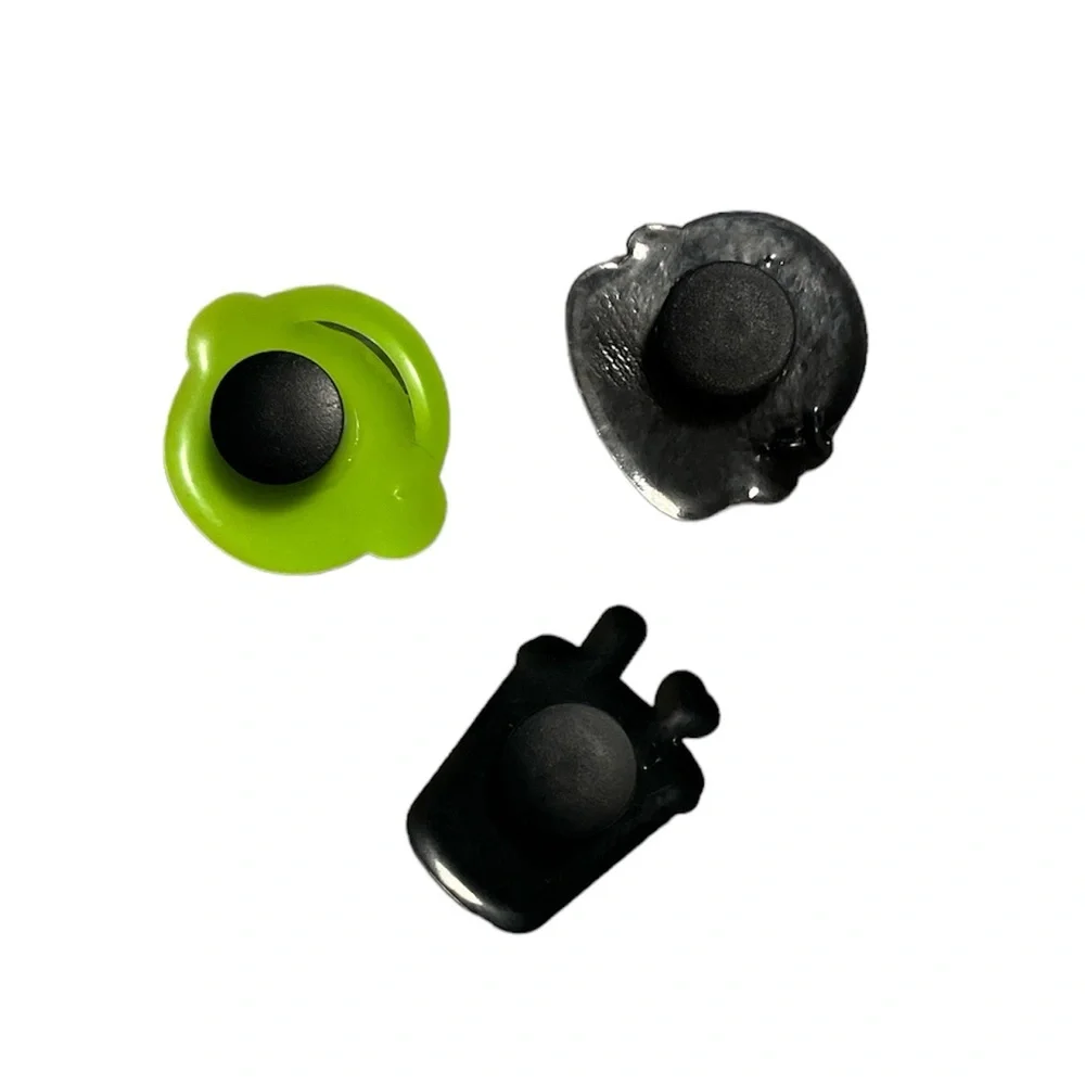 Adorable food character shoe/croc charm 3 piece bundle NEW burger donut boba